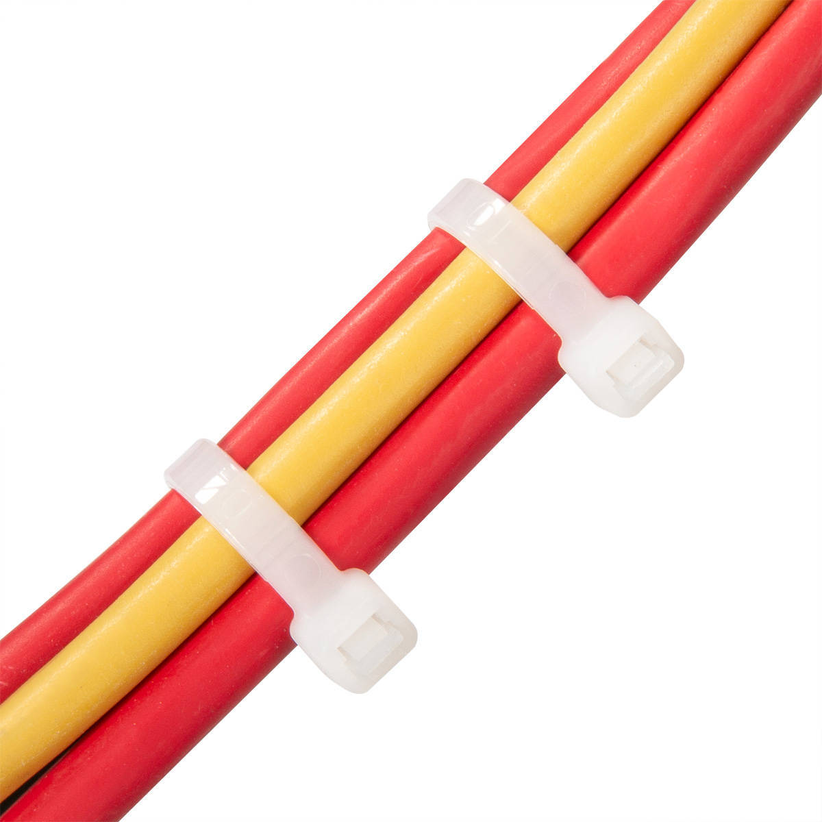 Стяжка нейлоновая Fortisflex КСС NORD белая (100шт)