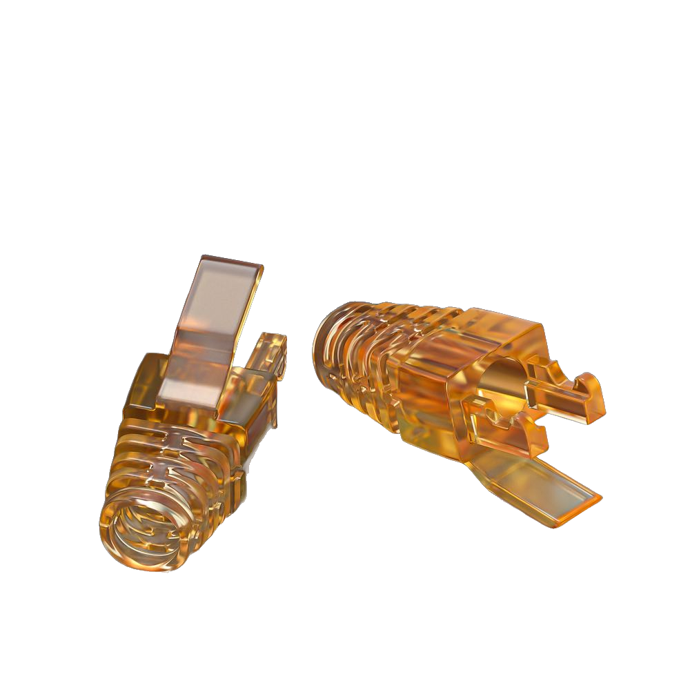 Защитный колпачок Maxicord для коннектора RJ-45(8P8C), оранжевый, 100 шт