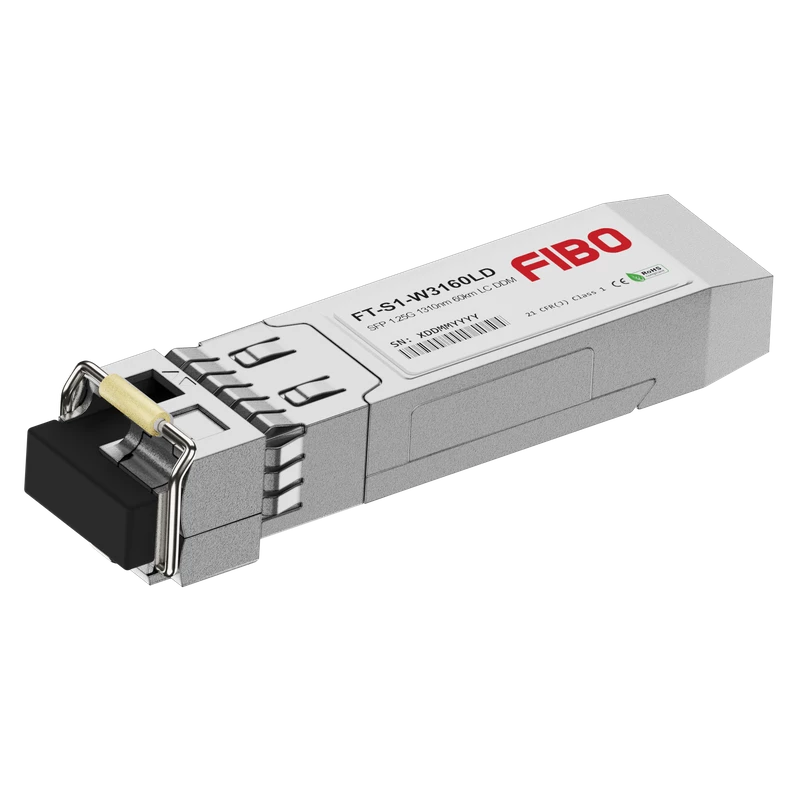 SFP Трансивер FIBO 1000BASE-BX60-U SFP модуль 1310/1550нм 60км